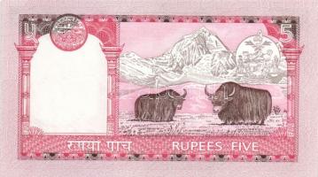 Kazahsztán 5 különféle modern bankjegy + Nepál 4 különféle modern bankjegy T:I