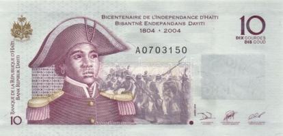 Haiti 2004. 10G + Peru 1976. 500S (2x) + Nicaragua, Salamon-szigetek, Malajzia  5db modern bankjegy ...