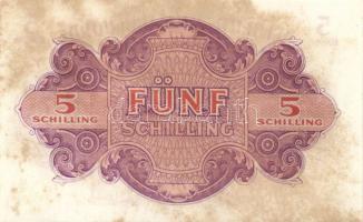 Ausztria/nemzetközi megszállás 1944. 1Sch + 2Sch + 5Sch T:II,III + Német 3. Birodalom /Weimari Köztá...