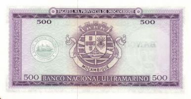 Mozambik / ideiglenes kiadás 1976. 100Esc + 500Esc + 1000Esc T:I(egyik sarok foltos)