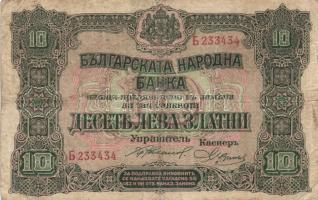 Bulgária 1922. 10L T:III