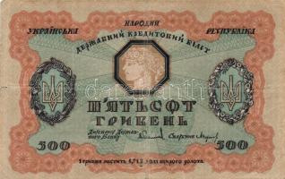 Ukrajna 1918. 500H T:III