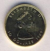 Kanada 1989. 10$ Au "Elizabeth II." 7.8g T:BU