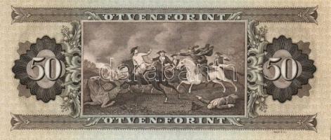 1969. 50Ft előoldali felfelé csúszott nyomat T:I