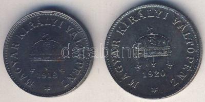 1918. 10f + 1920. 20f Fe T:2