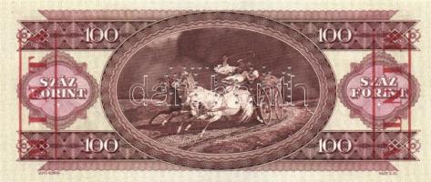 1993. 100Ft "MINTA" perforációval és felülnyomással "B 001" sorozatszámmal T:I