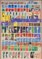 294 db nagyrészt klf magyar és külföldi gyufacímke