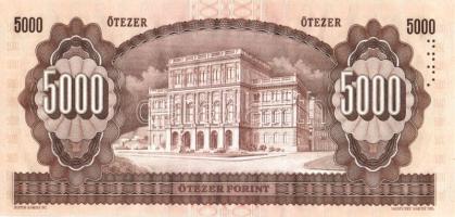 1993. 5000Ft "J" sorozatszámmal T:I