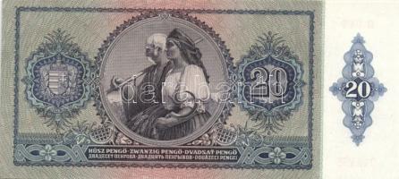 1941. 20P papírráncokkal T:I