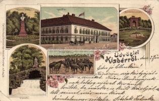 1898 Kisbér litho (Rb)