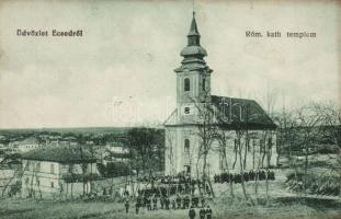 Ecsed Katolikus templom (Rb)