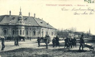 Szarvas Beliczey út (ragasztónyom)