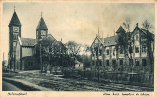 Balatonfüred Katolikus templom és iskola (fl)