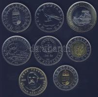 2002. 100Ft "Kossuth" + 2003. 20Ft "Deák" + 2004-2007. 50Ft (4x) 4klf motívummal...