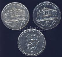 1992-94. 200Ft Ag (3x) "Deák" + "MNB" T:1,2
