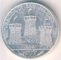 San Marino 2005. 5€ Ag "Antonio Onofri" T:BU ph.