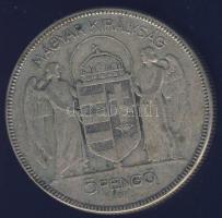1930. 5P Ag "Horthy jobbra" T:3