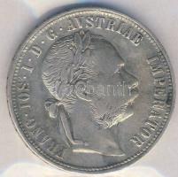 Ausztria 1879. 1Fl Ag T:2- ph.