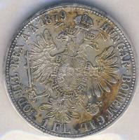 Ausztria 1879. 1Fl Ag T:2- ph