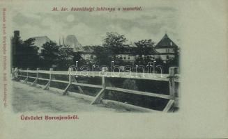 Borosjenő military barracks and mosque