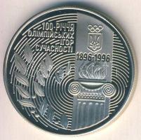 Ukrajna 1996. 200.000K "Modern-kori olimpiák centenárium" T:PP
