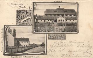 Felek with glass factory