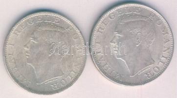 Románia 1944. 500L Ag (2x) T:3 ph