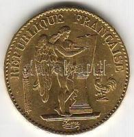 Franciaország 1877 20Fr arany 6,4516gr T:2 Aranyárban !