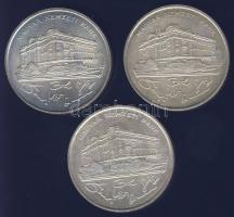 1993. 200Ft Ag "MNB" (3x) T:2,2- ph