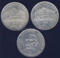 1992-94. 200Ft Ag "MNB,Deák" (3x) T:2,2-