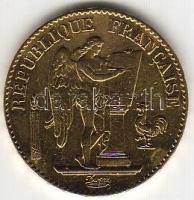 Franciaország 1896 20Fr arany 6,4516gr T:2 Aranyárban !