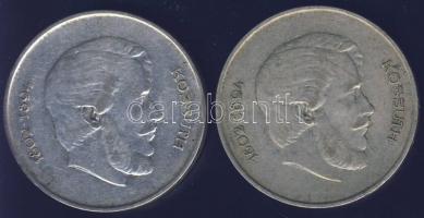 1947. 5Ft Ag (2x) "Kossuth" T:3