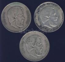 1947. 5Ft Ag (3x) "Kossuth" T:3 ph.