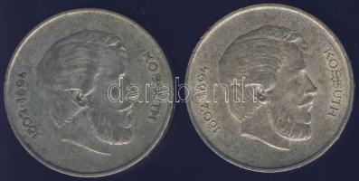 1947. 5Ft Ag (2x) "Kossuth" T:3 ph.