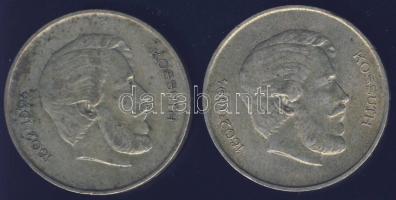 1947. 5Ft Ag (2x) "Kossuth" T:3 ph.