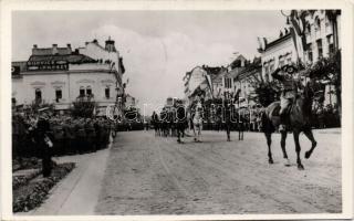 Kolozsvár entry of the Hungarian troops, Horthy So.Stpl
