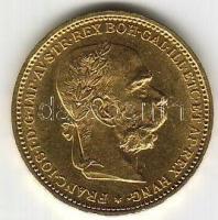 Ausztria 1893 20K arany 6,775gr T:2 Aranyárban !