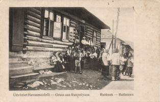 Havasmező (Ruszpolyána) Ruthenian peasant house