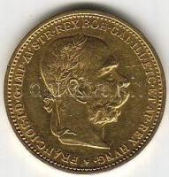 Ausztria 1894 20K arany 6,775gr T:2 Aranyárban !