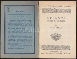 1929 Glatz Károly: Velence múltja és története, Magyar Szemle Társaság, papírkötésben
