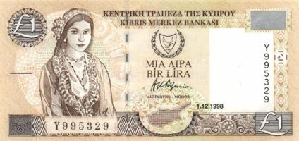 Ciprus 1998. 1Ł T:I