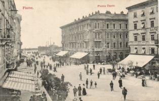 Fiume Dante square Hotel Europe, Divald