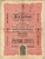 1848 "Kossuth-bankó" 2Ft 2db azonos "BPh"  betűjelzéssel ! T:II