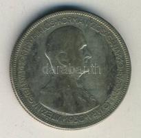 1930. 5P Ag "Horthy jobbra" T:3 ph
