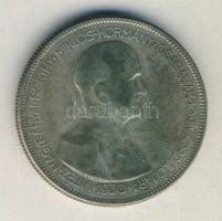 1930. 5P Ag "Horthy jobbra" T:3 ph