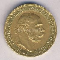 1907KB. 100K "Koronázási évforduló" Au (33.9g) T:1- csak 10897db! RR!! kis ph