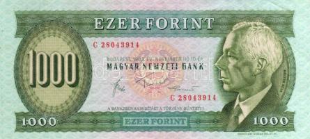 1983 1000Ft "C" betűjellel T:II