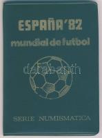 Spanyolország 1982. "Labdarugó VB" szett 6 klf db 0,50P-100P T:1 eredeti dísztokban és tanúsítvánnyal!