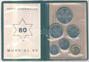Spanyolország 1982. "Labdarugó VB" szett 6 klf db 0,50P-100P T:1 eredeti dísztokban és tan...