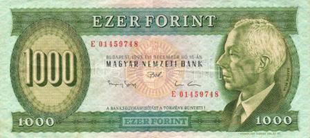 1993 1000Ft "E" betűjellel 2db T:II